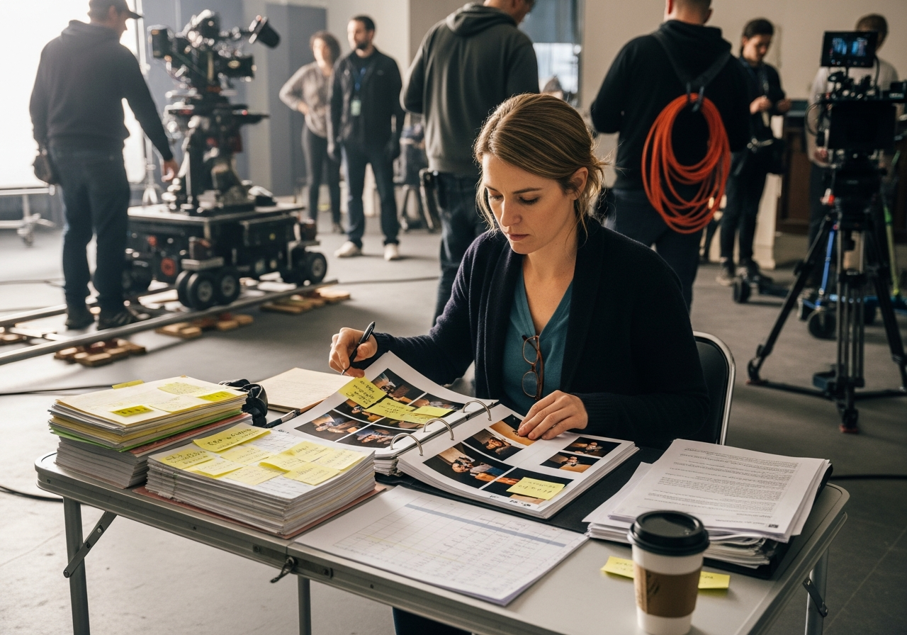 What Canadian Film Producers Look for in Script Supervisor Candidates
